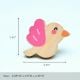 Handmade Pine Wood Bird Knob for Kids Furniture